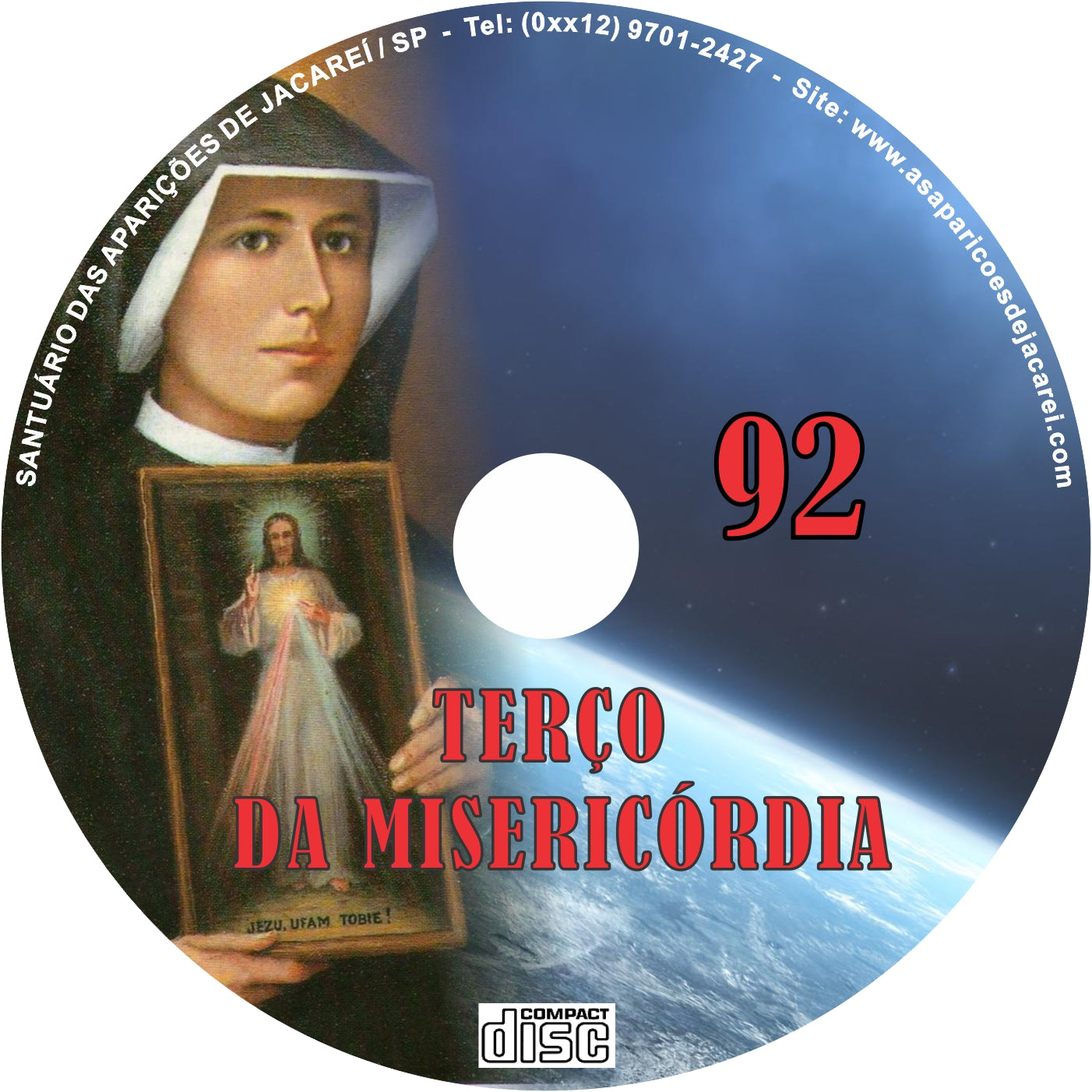 CD Terço da Misericórdia 92 CD Terço da Misericórdia 92